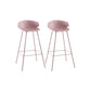 Contemporary Style Bar Stool Plastic Counter Bar Stool with Metal Legs Clearhalo 'Bar Furniture' 'Bar Stools' 'bar_stools' 'furn' 'furn_bar_stools' 'Furniture' 'furniture_bar_stools' 'Kitchen & Dining Furniture' 5032068
