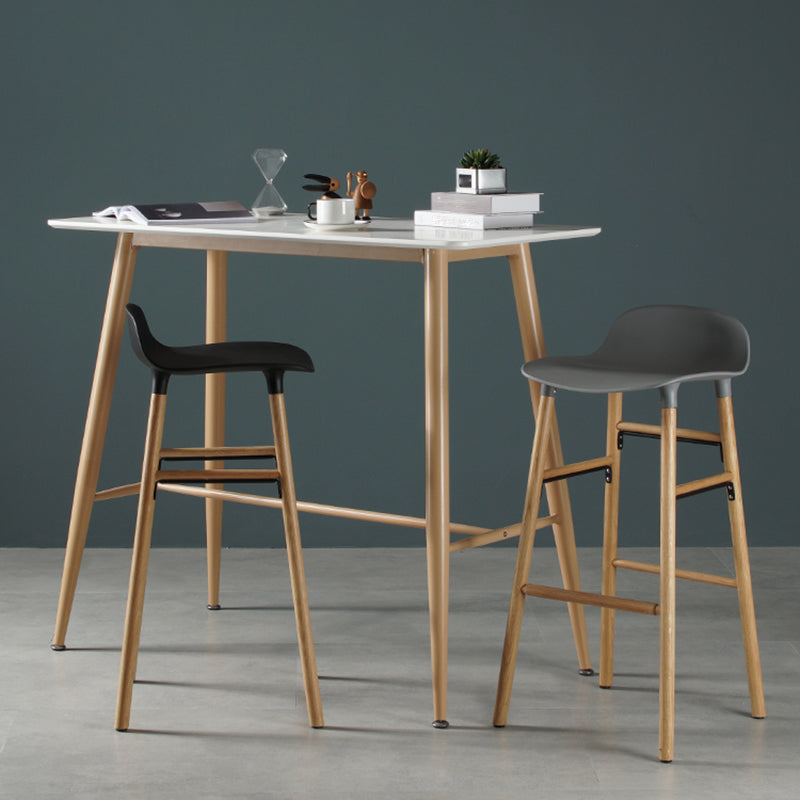Modern Style Bar-stool Wooden Counter Bar Stool for Restaurant Clearhalo 'Bar Furniture' 'Bar Stools' 'bar_stools' 'furn' 'furn_bar_stools' 'Furniture' 'furniture_bar_stools' 'Kitchen & Dining Furniture' 5032088