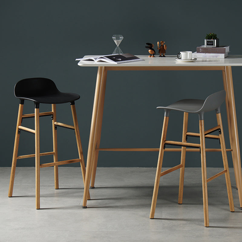 Modern Style Bar-stool Wooden Counter Bar Stool for Restaurant Clearhalo 'Bar Furniture' 'Bar Stools' 'bar_stools' 'furn' 'furn_bar_stools' 'Furniture' 'furniture_bar_stools' 'Kitchen & Dining Furniture' 5032091