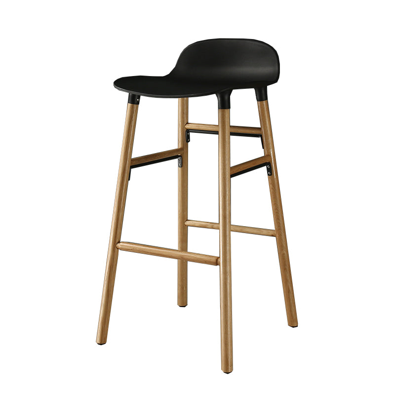 Modern Style Bar-stool Wooden Counter Bar Stool for Restaurant Clearhalo 'Bar Furniture' 'Bar Stools' 'bar_stools' 'furn' 'furn_bar_stools' 'Furniture' 'furniture_bar_stools' 'Kitchen & Dining Furniture' 5032096