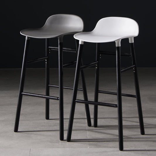 Modern Style Bar-stool Wooden Counter Bar Stool for Restaurant Clearhalo 'Bar Furniture' 'Bar Stools' 'bar_stools' 'furn' 'furn_bar_stools' 'Furniture' 'furniture_bar_stools' 'Kitchen & Dining Furniture' 5032107