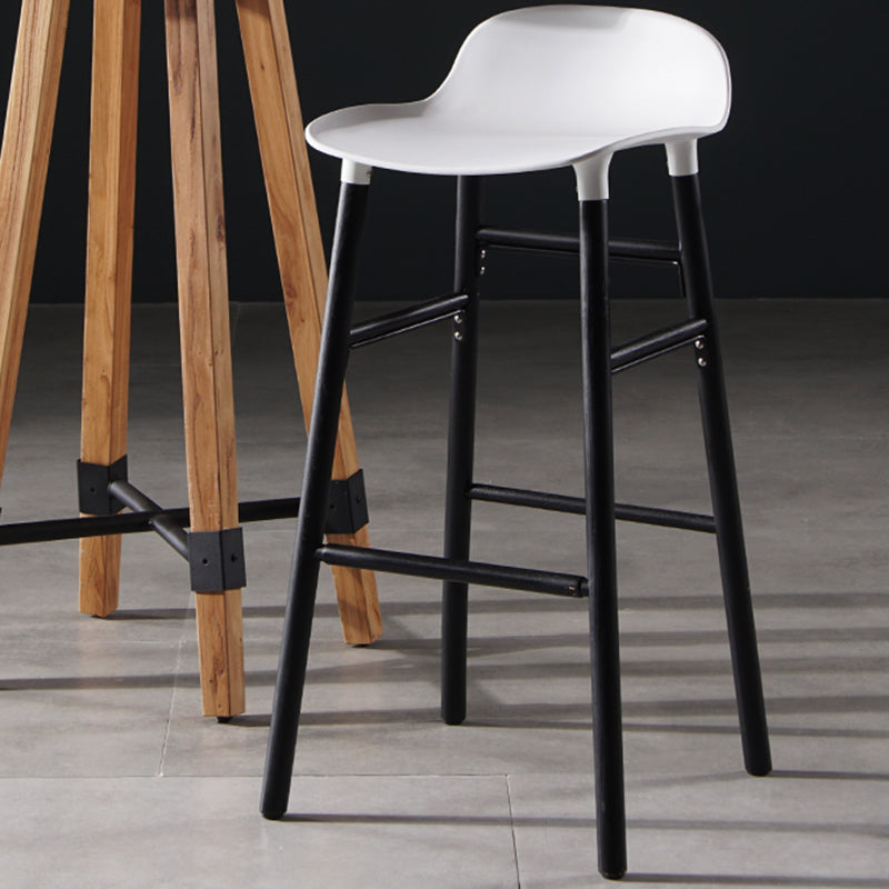 Modern Style Bar-stool Wooden Counter Bar Stool for Restaurant Clearhalo 'Bar Furniture' 'Bar Stools' 'bar_stools' 'furn' 'furn_bar_stools' 'Furniture' 'furniture_bar_stools' 'Kitchen & Dining Furniture' 5032113