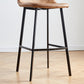 Nordic Style Round Bar-stool Metal Counter Bar Stool for Restaurant Clearhalo 'Bar Furniture' 'Bar Stools' 'bar_stools' 'furn' 'furn_bar_stools' 'Furniture' 'furniture_bar_stools' 'Kitchen & Dining Furniture' 5032177