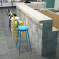 Industrial Dessert Shop Low Back Stool Matte Finish Upholstered Bar Stools Clearhalo 'Bar Furniture' 'Bar Stools' 'bar_stools' 'furn' 'furn_bar_stools' 'Furniture' 'furniture_bar_stools' 'Kitchen & Dining Furniture' 5032247