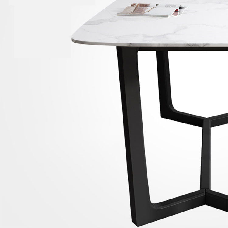 Modern 1/3/4 Pieces Scalable Dinette Set with Sintered Stone Ash Wood Dining Table Set Clearhalo 'Dining Room Sets' 'Dining Tables & Seating' 'dining_room_set' 'furn' 'furn_dining_room_set' 'Furniture' 'furniture_dining_room_set' 'Kitchen & Dining Furniture' 5032338