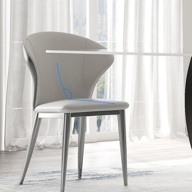 Designer Style Stone Top Dining Set Rectangle 1/3/4/5/7 Pieces Dining Room Table Set Clearhalo 'Dining Room Sets' 'Dining Tables & Seating' 'dining_room_set' 'furn' 'furn_dining_room_set' 'Furniture' 'furniture_dining_room_set' 'Kitchen & Dining Furniture' 5032394