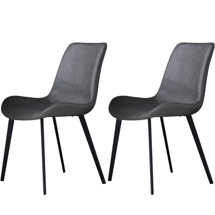 Modern Sintered Stone Dining Table Set Rectangle 1/2/5/7 Pieces Dining Set for Home Use 2 Grey Chairs Clearhalo 'Dining Room Sets' 'Dining Tables & Seating' 'dining_room_set' 'furn' 'furn_dining_room_set' 'Furniture' 'furniture_dining_room_set' 'Kitchen & Dining Furniture' 5032500