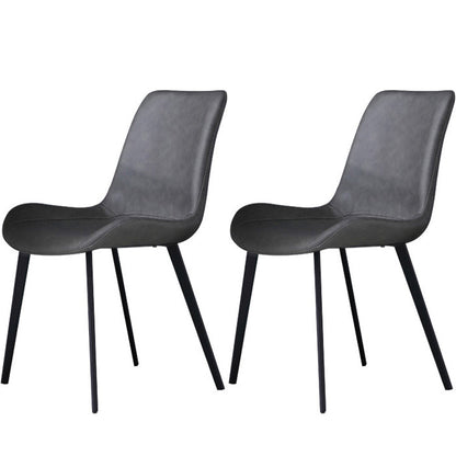 Modern Sintered Stone Dining Table Set Rectangle 1/2/5/7 Pieces Dining Set for Home Use 2 Grey Chairs Clearhalo 'Dining Room Sets' 'Dining Tables & Seating' 'dining_room_set' 'furn' 'furn_dining_room_set' 'Furniture' 'furniture_dining_room_set' 'Kitchen & Dining Furniture' 5032500