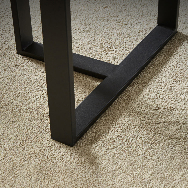 Modern Sintered Stone Dining Table Set Rectangle 1/2/5/7 Pieces Dining Set for Home Use Clearhalo 'Dining Room Sets' 'Dining Tables & Seating' 'dining_room_set' 'furn' 'furn_dining_room_set' 'Furniture' 'furniture_dining_room_set' 'Kitchen & Dining Furniture' 5032508