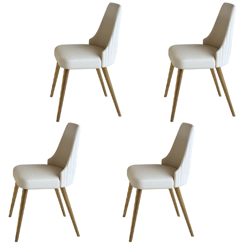 Glam Style Oval Sintered Stone Dining Set 1/4/5/7 Pieces Dining Set for Dining Areas 4 Beige Chairs Clearhalo 'Dining Room Sets' 'Dining Tables & Seating' 'dining_room_set' 'furn' 'furn_dining_room_set' 'Furniture' 'furniture_dining_room_set' 'Kitchen & Dining Furniture' 5032545