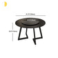 Modern Round Standard Height Dining Table Stone Double Pedestal Dining Table Clearhalo 'Dining Tables & Seating' 'Dining Tables' 'dining_table' 'furn' 'furn_dining_table' 'Furniture' 'furniture_dining_table' 'Kitchen & Dining Furniture' 'kitchen' 'kitchen_dining_table' 5032791