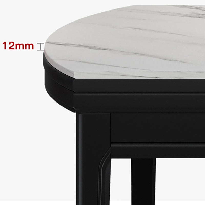 Modern Round Pedestal Dining Table Matte Finish Solid Wood Extendable Dining Table Clearhalo 'Dining Tables & Seating' 'Dining Tables' 'dining_table' 'furn' 'furn_dining_table' 'Furniture' 'furniture_dining_table' 'Kitchen & Dining Furniture' 'kitchen' 'kitchen_dining_table' 5032799