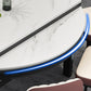 Modern Round Pedestal Dining Table Matte Finish Solid Wood Extendable Dining Table Clearhalo 'Dining Tables & Seating' 'Dining Tables' 'dining_table' 'furn' 'furn_dining_table' 'Furniture' 'furniture_dining_table' 'Kitchen & Dining Furniture' 'kitchen' 'kitchen_dining_table' 5032800