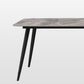 Industrial Grey Table for Restaurant Rectangle Dining Table with Metal 4 Legs Clearhalo 'Dining Tables & Seating' 'Dining Tables' 'dining_table' 'furn' 'furn_dining_table' 'Furniture' 'furniture_dining_table' 'Kitchen & Dining Furniture' 'kitchen' 'kitchen_dining_table' 5033007