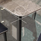 Industrial Grey Table for Restaurant Rectangle Dining Table with Metal 4 Legs Clearhalo 'Dining Tables & Seating' 'Dining Tables' 'dining_table' 'furn' 'furn_dining_table' 'Furniture' 'furniture_dining_table' 'Kitchen & Dining Furniture' 'kitchen' 'kitchen_dining_table' 5033009