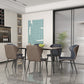Industrial Grey Table for Restaurant Rectangle Dining Table with Metal 4 Legs Clearhalo 'Dining Tables & Seating' 'Dining Tables' 'dining_table' 'furn' 'furn_dining_table' 'Furniture' 'furniture_dining_table' 'Kitchen & Dining Furniture' 'kitchen' 'kitchen_dining_table' 5033011