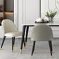 Industrial White Table for Restaurant Rectangle Dining Table with Metal 4 Legs Clearhalo 'Dining Tables & Seating' 'Dining Tables' 'dining_table' 'furn' 'furn_dining_table' 'Furniture' 'furniture_dining_table' 'Kitchen & Dining Furniture' 'kitchen' 'kitchen_dining_table' 5033026