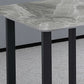 Industrial Grey Table for Restaurant Rectangle Dining Table with Double Pedestal Clearhalo 'Dining Tables & Seating' 'Dining Tables' 'dining_table' 'furn' 'furn_dining_table' 'Furniture' 'furniture_dining_table' 'Kitchen & Dining Furniture' 'kitchen' 'kitchen_dining_table' 5033038