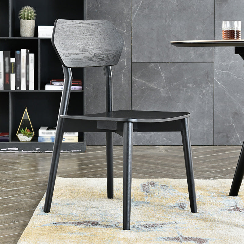 Armless Dining Room Chairs Modern Solid Wood Side Chairs for Dining Room Clearhalo 'Dining Chairs' 'Dining Tables & Seating' 'dining_chair' 'furn' 'furn_dining_chair' 'Furniture' 'furniture_dining_chair' 'Kitchen & Dining Furniture' 5033107