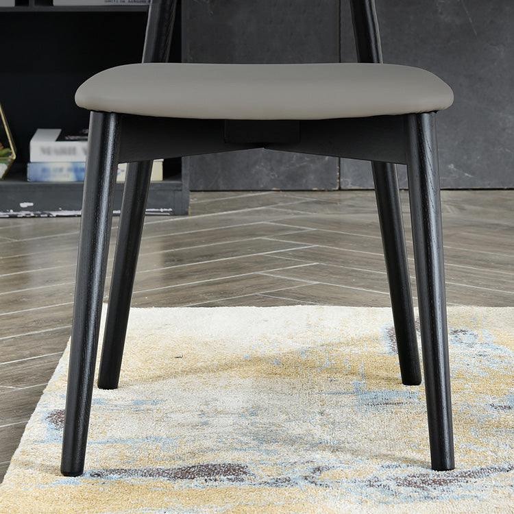 Armless Dining Room Chairs Modern Solid Wood Side Chairs for Dining Room Clearhalo 'Dining Chairs' 'Dining Tables & Seating' 'dining_chair' 'furn' 'furn_dining_chair' 'Furniture' 'furniture_dining_chair' 'Kitchen & Dining Furniture' 5033120