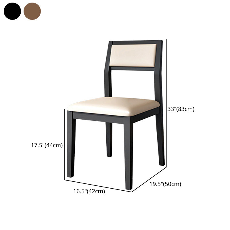 Dining Room Side Chairs Modern Solid Wood Kitchen Chair for Home Clearhalo 'Dining Chairs' 'Dining Tables & Seating' 'dining_chair' 'furn' 'furn_dining_chair' 'Furniture' 'furniture_dining_chair' 'Kitchen & Dining Furniture' 5033147