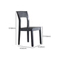 Armless Dining Chairs Modern Solid Wood Side Kitchen Chairs for Home Clearhalo 'Dining Chairs' 'Dining Tables & Seating' 'dining_chair' 'furn' 'furn_dining_chair' 'Furniture' 'furniture_dining_chair' 'Kitchen & Dining Furniture' 5033239