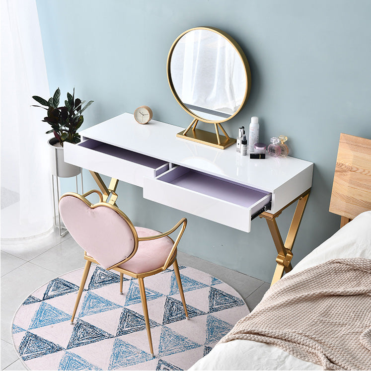 Glam Style Dining Room Chair Upholstered Dining Chair for Home Clearhalo 'Dining Chairs' 'Dining Tables & Seating' 'dining_chair' 'furn' 'furn_dining_chair' 'Furniture' 'furniture_dining_chair' 'Kitchen & Dining Furniture' 5033259