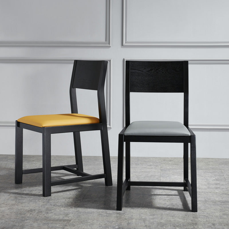 Contemporary Dining Room Dining Chairs Armless Solid Wood Kitchen Chairs Clearhalo 'Dining Chairs' 'Dining Tables & Seating' 'dining_chair' 'furn' 'furn_dining_chair' 'Furniture' 'furniture_dining_chair' 'Kitchen & Dining Furniture' 5033293