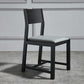Contemporary Dining Room Dining Chairs Armless Solid Wood Kitchen Chairs Black Gray 1 Piece Clearhalo 'Dining Chairs' 'Dining Tables & Seating' 'dining_chair' 'furn' 'furn_dining_chair' 'Furniture' 'furniture_dining_chair' 'Kitchen & Dining Furniture' 5033303