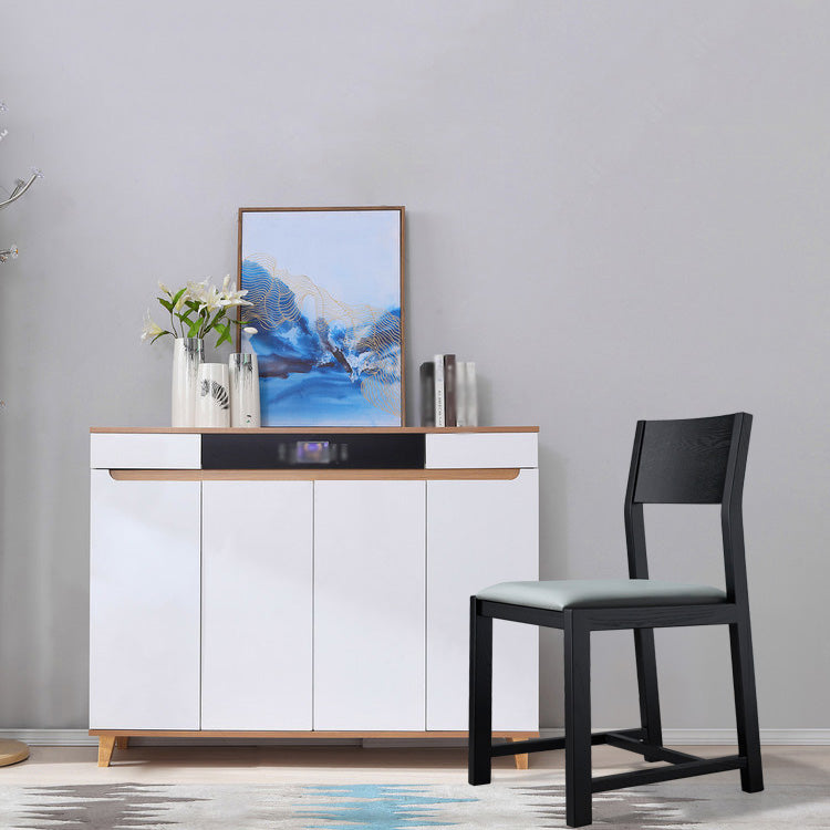 Contemporary Dining Room Dining Chairs Armless Solid Wood Kitchen Chairs Clearhalo 'Dining Chairs' 'Dining Tables & Seating' 'dining_chair' 'furn' 'furn_dining_chair' 'Furniture' 'furniture_dining_chair' 'Kitchen & Dining Furniture' 5033311