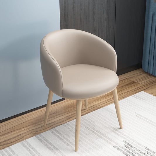 Glam 16.5" Wide Arm Chair Parsons Dining Chair for Dining Room Clearhalo 'Dining Chairs' 'Dining Tables & Seating' 'dining_chair' 'furn' 'furn_dining_chair' 'Furniture' 'furniture_dining_chair' 'Kitchen & Dining Furniture' 5033317