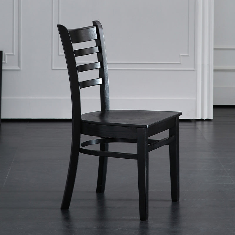 Modern Armless Dining Chairs Wooden Side Kitchen Chairs for Home Clearhalo 'Dining Chairs' 'Dining Tables & Seating' 'dining_chair' 'furn' 'furn_dining_chair' 'Furniture' 'furniture_dining_chair' 'Kitchen & Dining Furniture' 5033394
