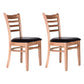 Modern Armless Dining Chairs Wooden Side Kitchen Chairs for Home Wood 2 Piece Set Clearhalo 'Dining Chairs' 'Dining Tables & Seating' 'dining_chair' 'furn' 'furn_dining_chair' 'Furniture' 'furniture_dining_chair' 'Kitchen & Dining Furniture' 5033399