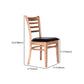 Modern Armless Dining Chairs Wooden Side Kitchen Chairs for Home Clearhalo 'Dining Chairs' 'Dining Tables & Seating' 'dining_chair' 'furn' 'furn_dining_chair' 'Furniture' 'furniture_dining_chair' 'Kitchen & Dining Furniture' 5033405