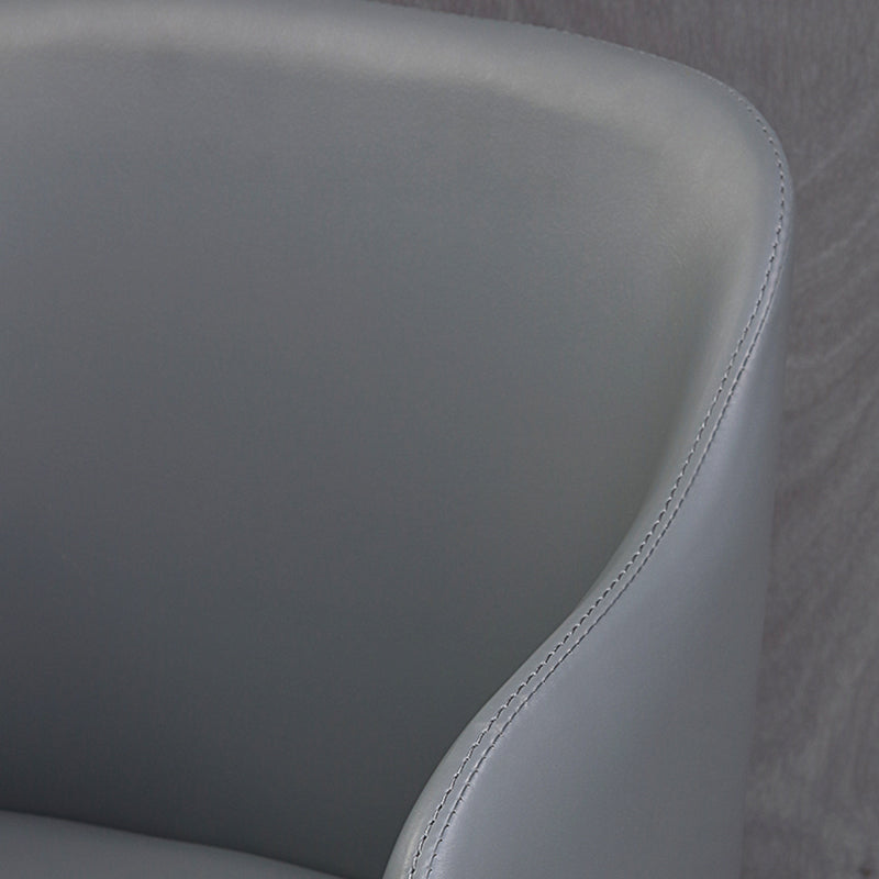 Contemporary Side Dining Chairs Faux Leather Kitchen Chairs for Home Clearhalo 'Dining Chairs' 'Dining Tables & Seating' 'dining_chair' 'furn' 'furn_dining_chair' 'Furniture' 'furniture_dining_chair' 'Kitchen & Dining Furniture' 5033442