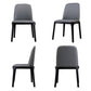 Contemporary Side Dining Chairs Faux Leather Kitchen Chairs for Home Clearhalo 'Dining Chairs' 'Dining Tables & Seating' 'dining_chair' 'furn' 'furn_dining_chair' 'Furniture' 'furniture_dining_chair' 'Kitchen & Dining Furniture' 5033448