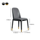 Contemporary Side Dining Chairs Faux Leather Kitchen Chairs for Home Clearhalo 'Dining Chairs' 'Dining Tables & Seating' 'dining_chair' 'furn' 'furn_dining_chair' 'Furniture' 'furniture_dining_chair' 'Kitchen & Dining Furniture' 5033450