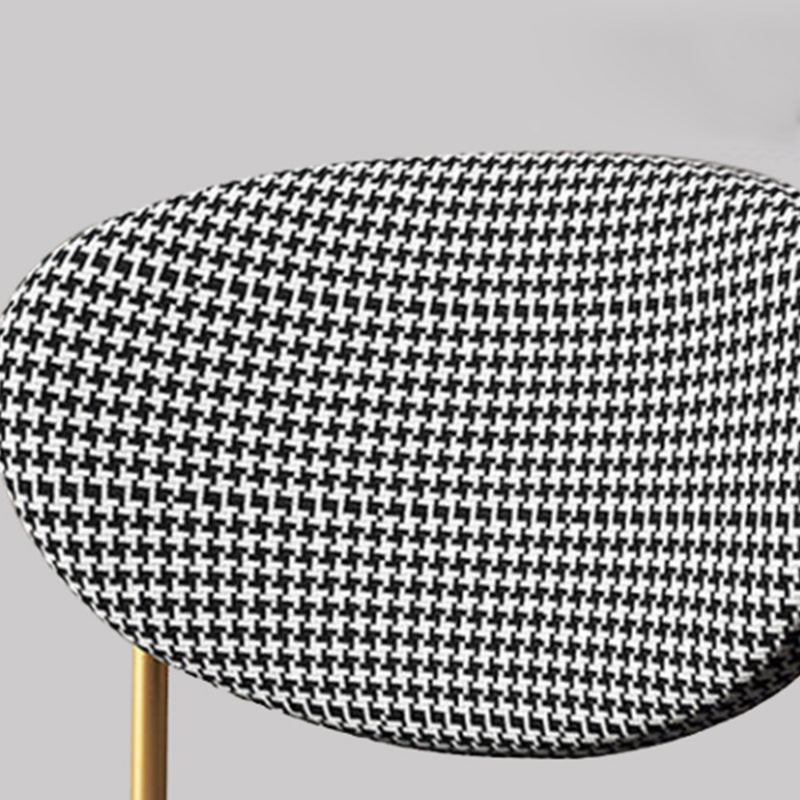 Glam Style Dining Room Chair Fabric Dining Side Chair for Indoor Clearhalo 'Dining Chairs' 'Dining Tables & Seating' 'dining_chair' 'furn' 'furn_dining_chair' 'Furniture' 'furniture_dining_chair' 'Kitchen & Dining Furniture' 5033484