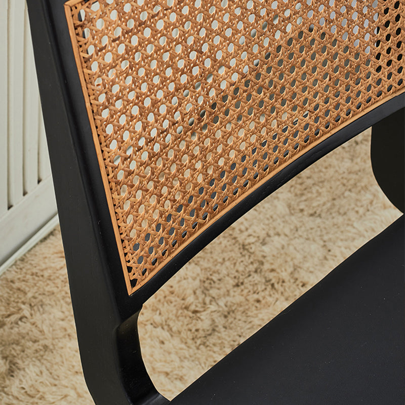 Modern Style Side Chair Open Back Solid Wood Dining Chair for Home Clearhalo 'Dining Chairs' 'Dining Tables & Seating' 'dining_chair' 'furn' 'furn_dining_chair' 'Furniture' 'furniture_dining_chair' 'Kitchen & Dining Furniture' 5033543