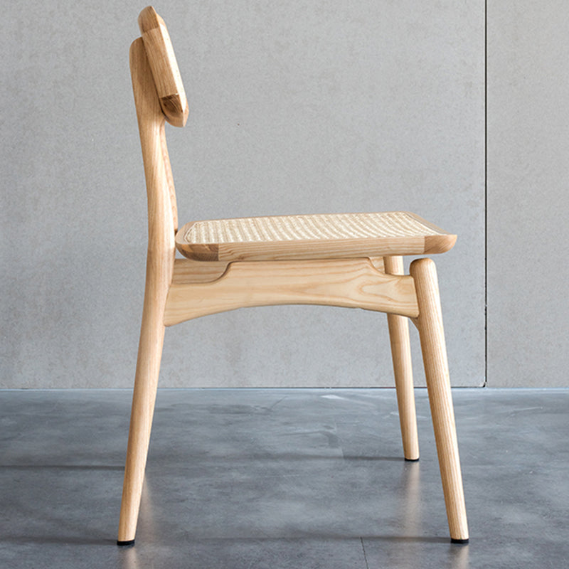 Modern Style Side Chair Solid Wood Restaurant Dining Side Chair Clearhalo 'Dining Chairs' 'Dining Tables & Seating' 'dining_chair' 'furn' 'furn_dining_chair' 'Furniture' 'furniture_dining_chair' 'Kitchen & Dining Furniture' 5033599