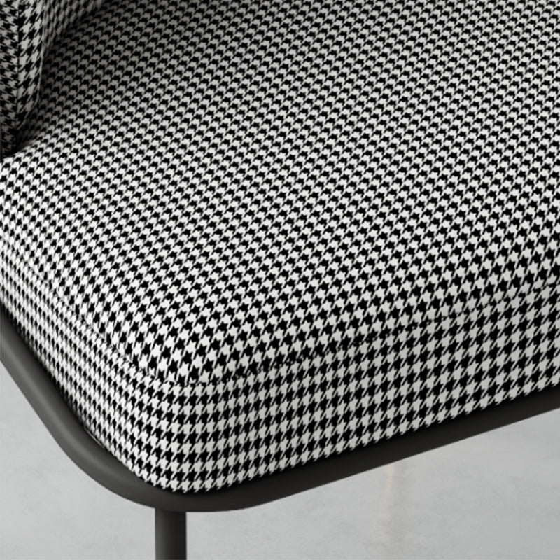 Fabric Dining Side Chair Glam Style Dining Chair for Dining Room Clearhalo 'Dining Chairs' 'Dining Tables & Seating' 'dining_chair' 'furn' 'furn_dining_chair' 'Furniture' 'furniture_dining_chair' 'Kitchen & Dining Furniture' 5033614