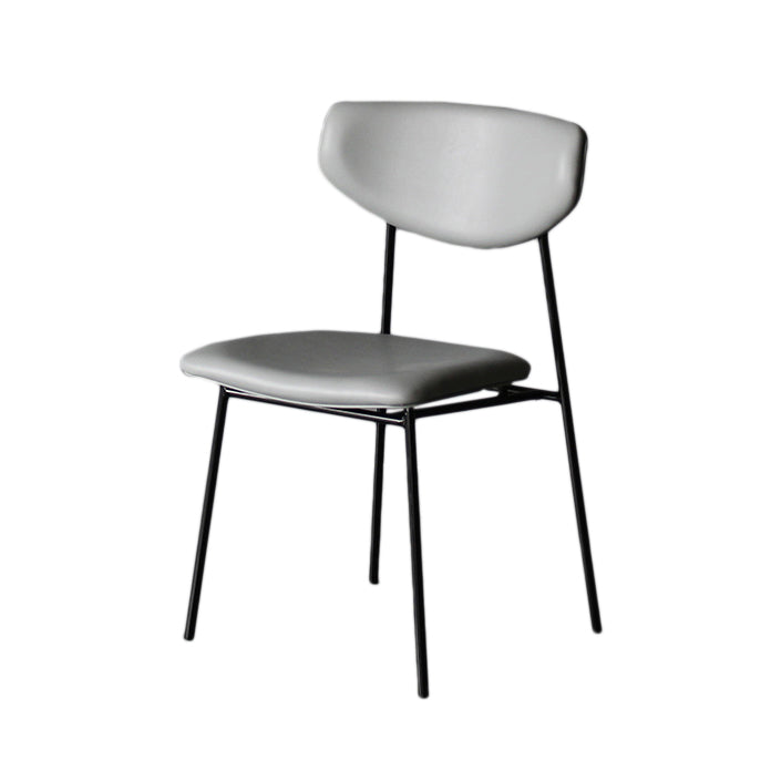 Upholstered Dining Side Chair Glam Style Dining Chair for Indoor Clearhalo 'Dining Chairs' 'Dining Tables & Seating' 'dining_chair' 'furn' 'furn_dining_chair' 'Furniture' 'furniture_dining_chair' 'Kitchen & Dining Furniture' 5033673