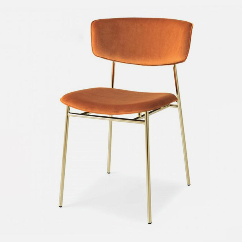 Upholstered Dining Side Chair Glam Style Dining Chair for Indoor Clearhalo 'Dining Chairs' 'Dining Tables & Seating' 'dining_chair' 'furn' 'furn_dining_chair' 'Furniture' 'furniture_dining_chair' 'Kitchen & Dining Furniture' 5033677