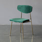 Upholstered Dining Side Chair Glam Style Dining Chair for Indoor Green Gold 1 Piece Clearhalo 'Dining Chairs' 'Dining Tables & Seating' 'dining_chair' 'furn' 'furn_dining_chair' 'Furniture' 'furniture_dining_chair' 'Kitchen & Dining Furniture' 5033679