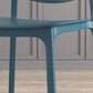 Scandinavian Plastic Armless Chair Open Back Dining Room Chair Clearhalo 'Dining Chairs' 'Dining Tables & Seating' 'dining_chair' 'furn' 'furn_dining_chair' 'Furniture' 'furniture_dining_chair' 'Kitchen & Dining Furniture' 5033729