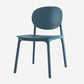 Scandinavian Plastic Armless Chair Open Back Dining Room Chair Clearhalo 'Dining Chairs' 'Dining Tables & Seating' 'dining_chair' 'furn' 'furn_dining_chair' 'Furniture' 'furniture_dining_chair' 'Kitchen & Dining Furniture' 5033734