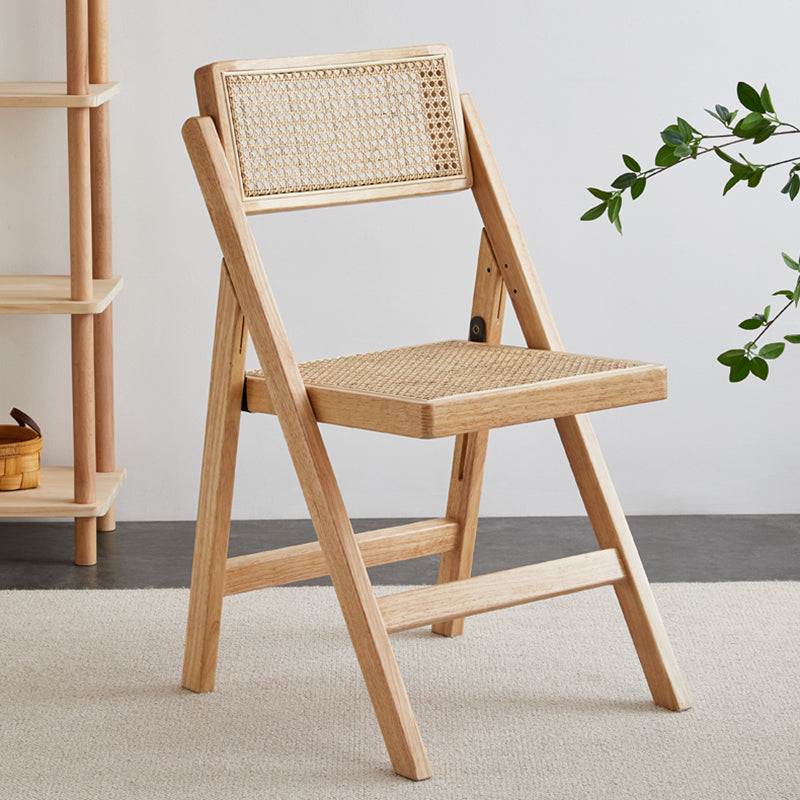 Modern Dining Room Side Chairs Solid Wood Dining Chairs with Foldable Wood 1 Piece Clearhalo 'Dining Chairs' 'Dining Tables & Seating' 'dining_chair' 'furn' 'furn_dining_chair' 'Furniture' 'furniture_dining_chair' 'Kitchen & Dining Furniture' 5033778