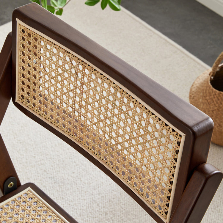 Modern Dining Room Side Chairs Solid Wood Dining Chairs with Foldable Clearhalo 'Dining Chairs' 'Dining Tables & Seating' 'dining_chair' 'furn' 'furn_dining_chair' 'Furniture' 'furniture_dining_chair' 'Kitchen & Dining Furniture' 5033788