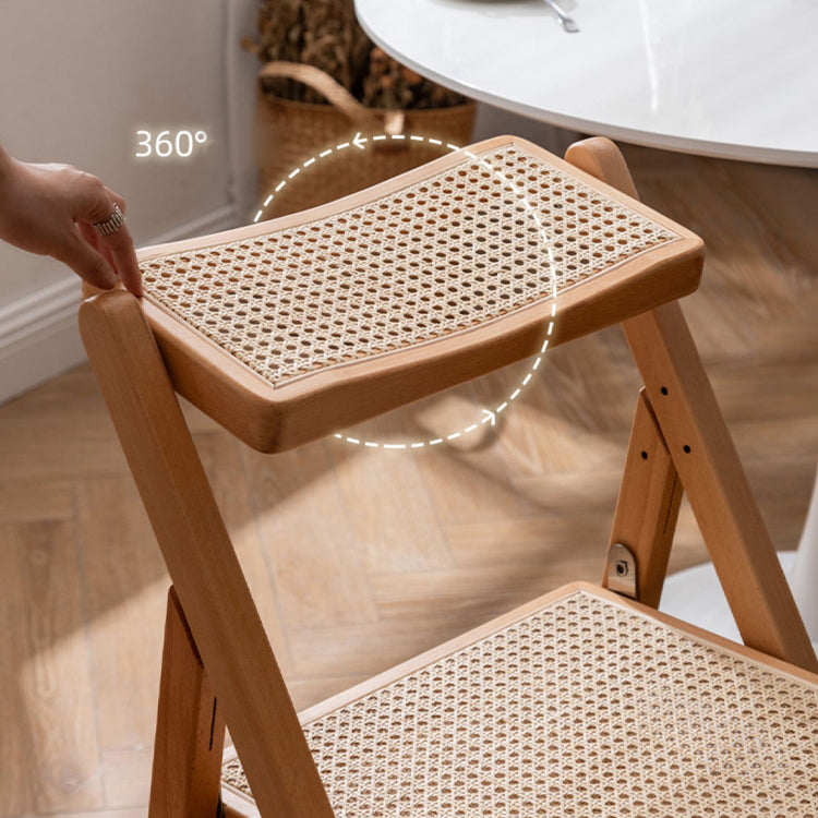 Modern Dining Room Side Chairs Solid Wood Dining Chairs with Foldable Clearhalo 'Dining Chairs' 'Dining Tables & Seating' 'dining_chair' 'furn' 'furn_dining_chair' 'Furniture' 'furniture_dining_chair' 'Kitchen & Dining Furniture' 5033790