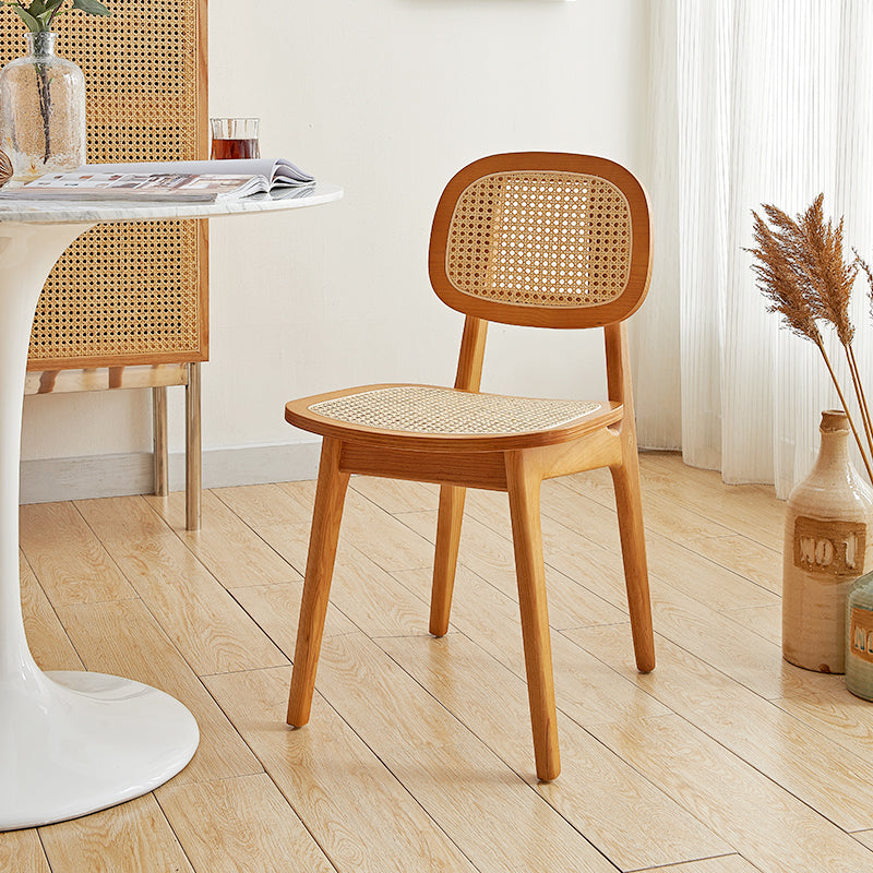 Armless Dining Chairs Modern Wooden Side Chairs for Dining Room Clearhalo 'Dining Chairs' 'Dining Tables & Seating' 'dining_chair' 'furn' 'furn_dining_chair' 'Furniture' 'furniture_dining_chair' 'Kitchen & Dining Furniture' 5033840
